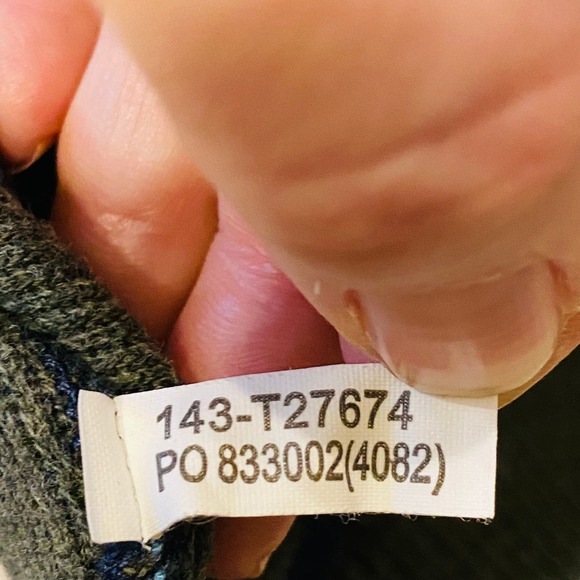 Tommy Bahama Flip Shore Reversible 1/4 Zip Pullover Sweater Men's XL Navy Olive - Picture 8 of 10